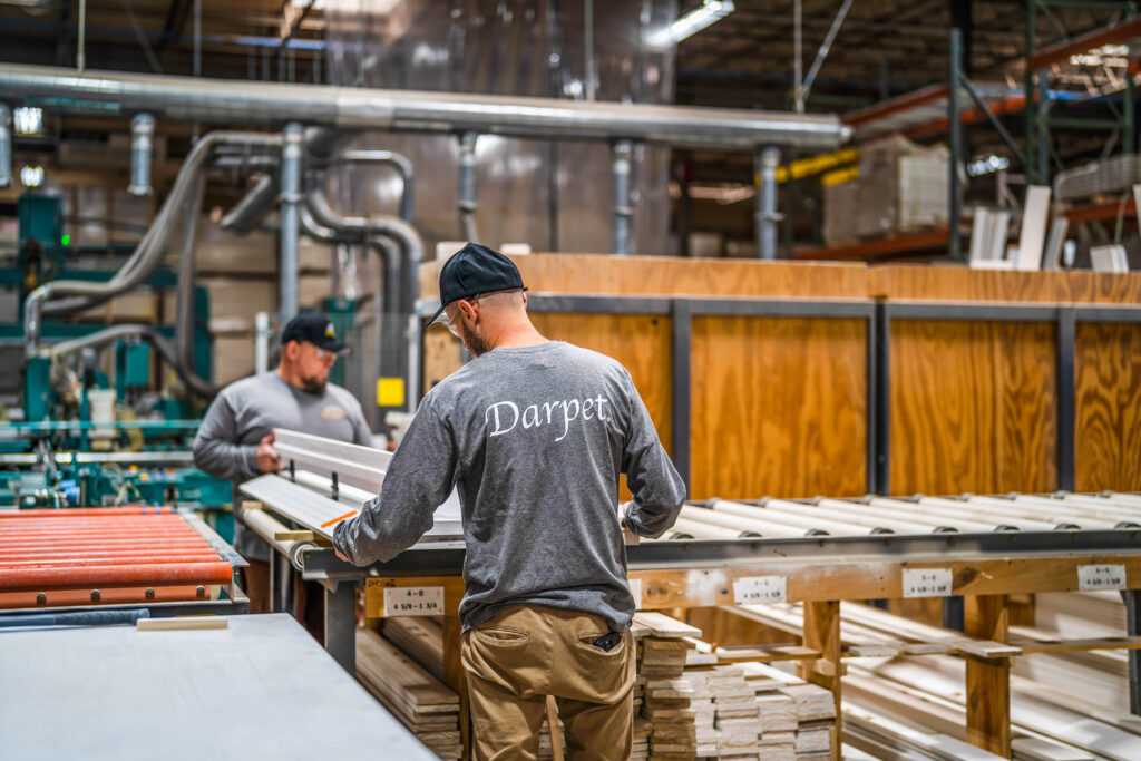 Inside look at Darpet's warehouse in Franklin Park, IL, capturing the bustling activity and core operations for brand marketing